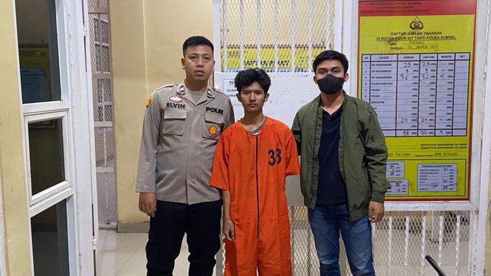 Pelaku pemerkosaan anak di bawah umur di Palembang ditangkap. (Foto: Istimewa)
