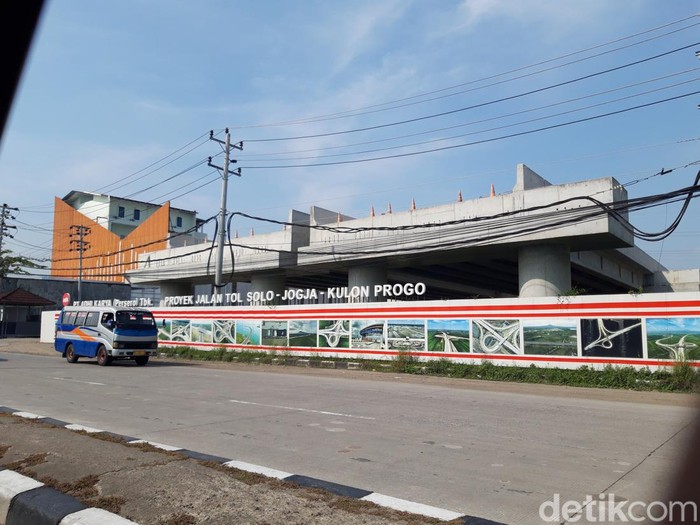 Pembangunan jalan tol Jogja - Solo di wilayah Kabupaten Boyolali.