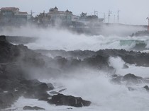 Salju Lebat di Bandara Jeju, Ribuan Penumpang Terdampar