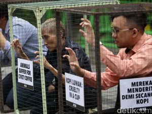 Terkurung di Kandang, Aktivis PETA Tolak Eksploitasi Luwak