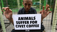 Oleh karena itu, PETA juga telah menyurati Kementerian Agama, untuk meminta agar kopi luwak dihapuskan dari jajaran produk halal karena kekejaman yang ditimbulkannya terhadap hewan. 
