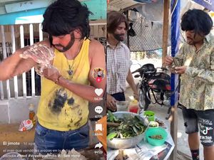 Video Parodi Penjual Makanan India Kaki Lima Ini Bikin Orang Ngakak