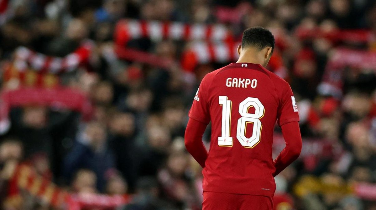 Cody Gakpo belum memberi gol bagi Liverpool musim ini. (Foto: REUTERS/PHIL NOBLE)
