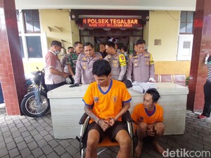 2 Maling Motor di Surabaya Ditangkap, Satu Ditembak Kakinya