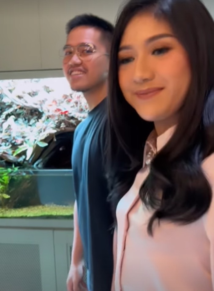 Erina Gudono dan Cipung Rayyanza