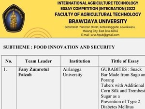 Inovasi Mahasiswa Unair: Snackbar untuk Penderita Diabetes dari Porang-Gula Trembesi