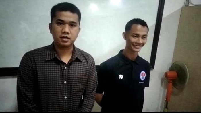 Dosen Unja dan mahasiswanya berdamai. Foto: Dimas Sanjaya/detikSumut