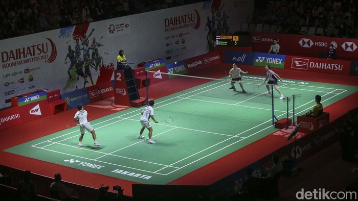 Apriyani Rahayu/Siti Fadia Silva Ramadhanti melaju ke perempatfinal Indonesia Masters 2023. Apri/Fadia menang atas Hu Ling Fang/Lin Xiao Min.