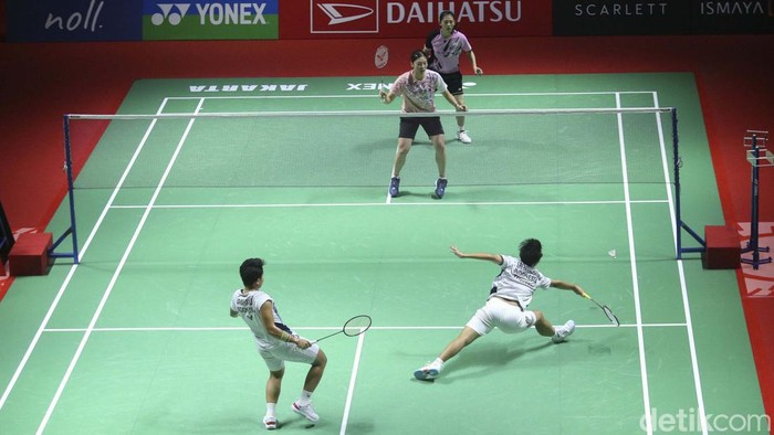 Mantap! Apri/Fadia Lolos ke Perempatfinal Indonesia Master 2023 Apriyani Rahayu/Siti Fadia Silva Ramadhanti melaju ke perempatfinal Indonesia Masters 2023. Apri/Fadia menang atas Hu Ling Fang/Lin Xiao Min.