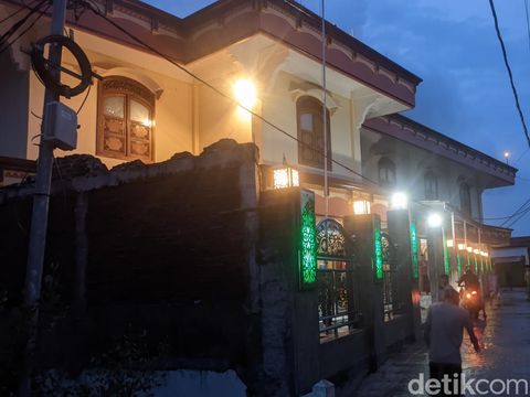 Masjid Baitul 'Atiq di Desa Morodemak, Kecamatan Bonang, Demak, Jawa Tengah, Rabu (25/1/2023).
