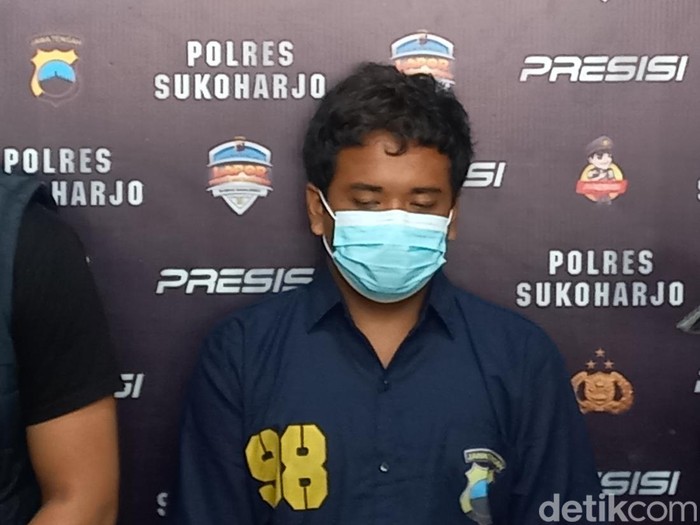 Nanang Tri Hartanto, pelaku pembunuhan siswi SMP di Sukoharjo.