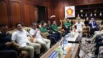 Potret Petinggi Gerindra, PKB dan NasDem Bergandengan Tangan di Sekber