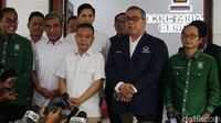 Ketua Harian DPP Partai Gerindra Dasco mengatakan NasDem dan Gerindra-PKB membahas mengenai kesepakatan untuk membangun sistem demokrasi yang baik. Dasco menyebut para elite dari ketiga partai itu sepakat tidak ada polarisasi menuju pesta demokrasi 2024.