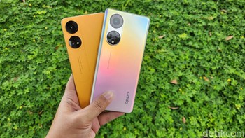 Inilah Reno 8T 4G dan 5G. Foto: Adi Fida Rahman/detikINET