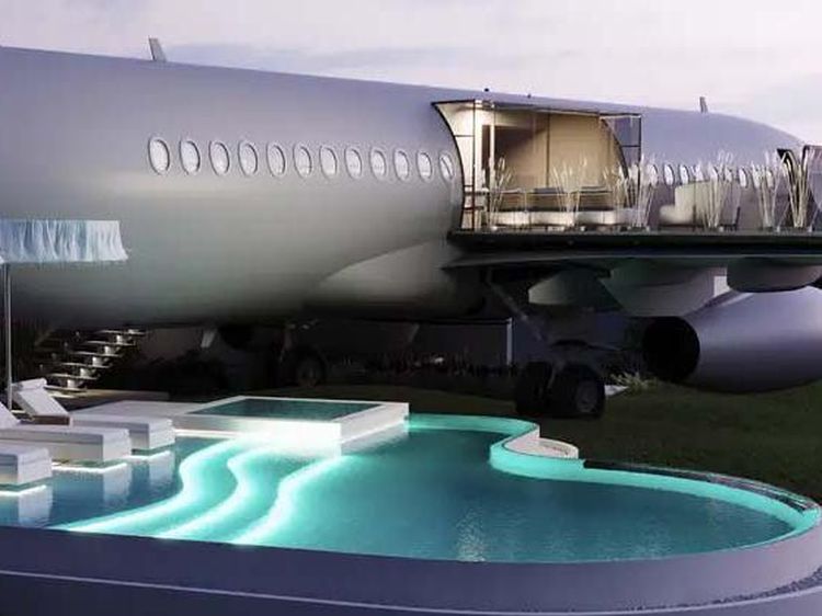 Pesawat Boeing Disulap Jadi Villa Mewah di Bali Bertarif Rp 113 Juta/Malam