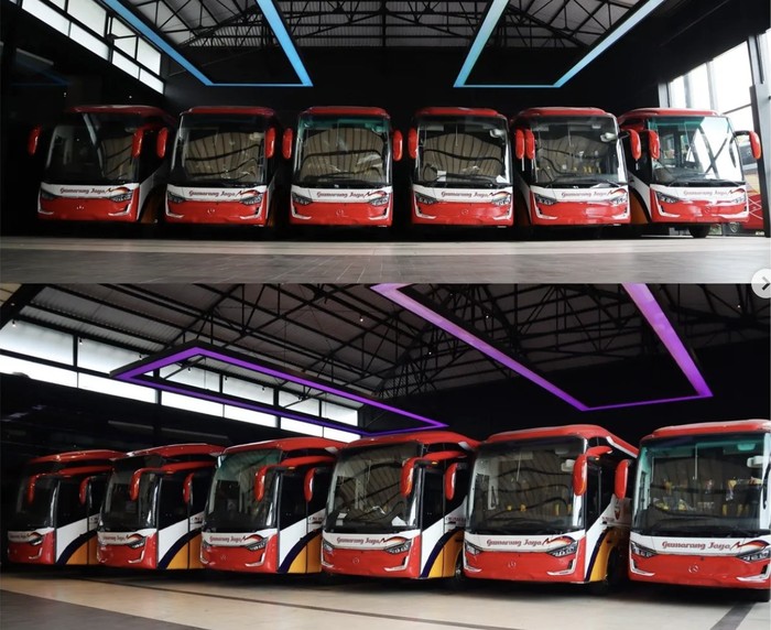 PO Gumarang Jaya rilis 10 unit bus baru, pakai bodi Laksana dan sasis Mercedes-Benz