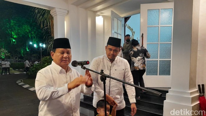 Prabowo Subianto dan Bobby Nasution (Nizar Aldi/detikSumut)