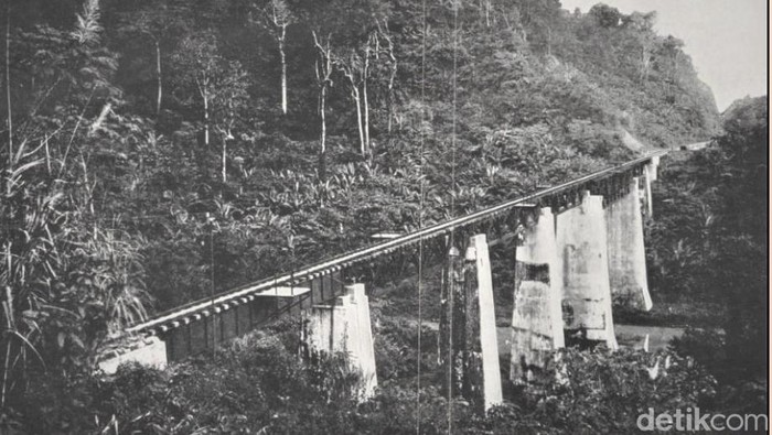 Proses Pembangunan jembatan Cikacepit 1917