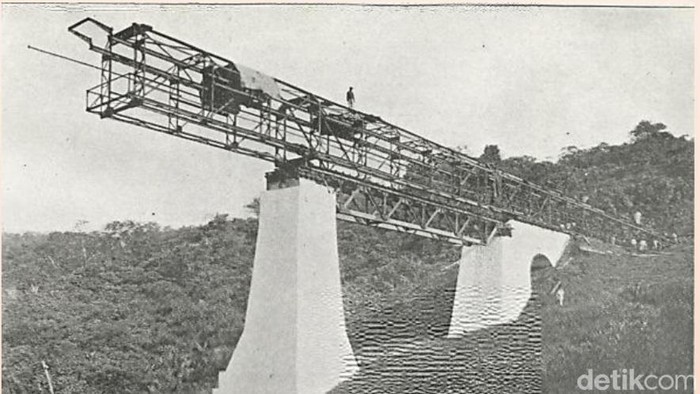 Proses Pembangunan jembatan Cikacepit 1917