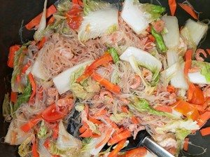 Resep Bihun Goreng Ebi dan Sayuran, Menu Sarapan Mengenyangkan