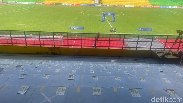 Stadion BJ Habibie Parepare yang jadi markas PSM Makassar diberi nomor.