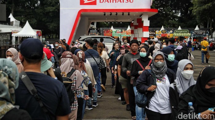 Antusias Penonton Perempatfinal Indonesia Master 2023 Perempatfinal Indonesia Master 2023 digelar di Istora Senayan, Jakarta. Penonton pun terlihat antusias.