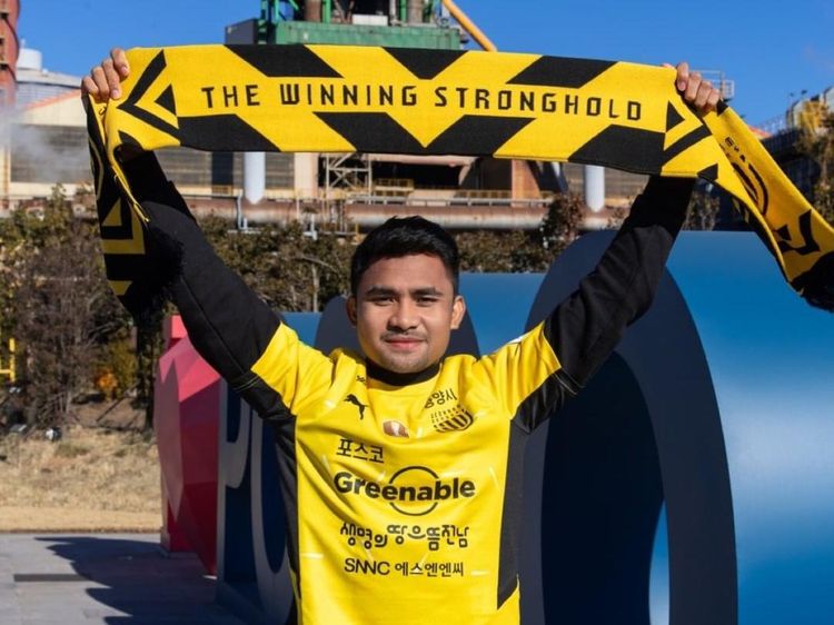 Asnawi Mangkualam Resmi Berseragam Jeonnam Dragons