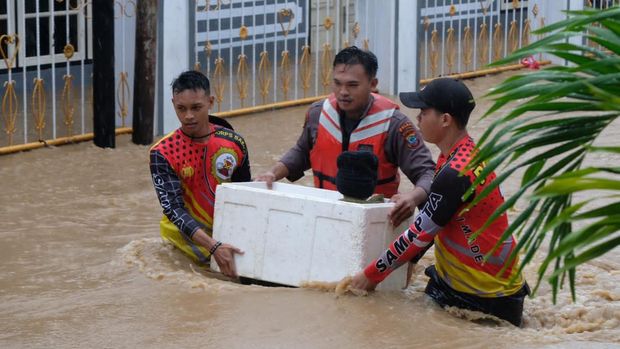 Banjir di Kota Manado 27 Januari 2023