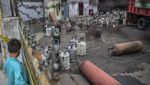 Begini Kondisi Agen Gas di Pondok Kelapa Usai Kebakaran
