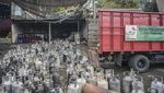 Begini Kondisi Agen Gas di Pondok Kelapa Usai Kebakaran