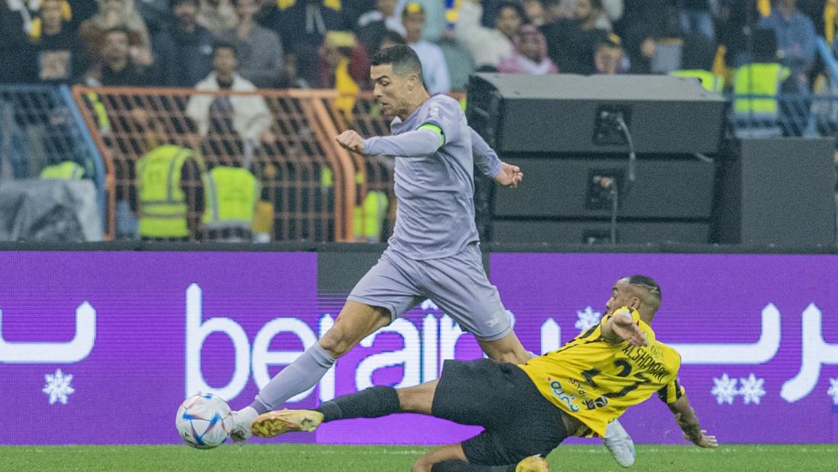 Cristiano Ronaldo masih belum bikin gol untuk Al Nassr. (Foto: Anadolu Agency via Getty Images/Anadolu Agency)
