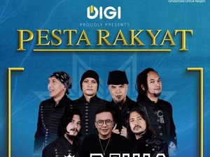 Rayakan 3 Dekade, Dewa 19 Gelar Pesta Rakyat