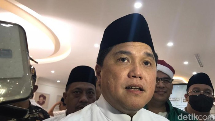 Erick Thohir (Firda Cynthia Anggrainy/detikcom).