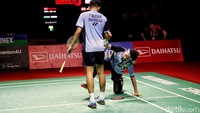 Kekalahan ini membuat Fajar/Rian angkat koper dari Indonesia Masters 2023.