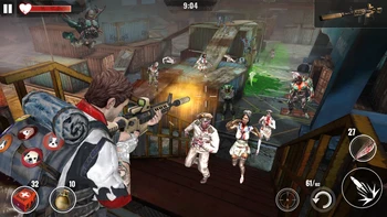 Nah bila ingin main game Andorid tema zombie tanpa harus terhubung internet, bisa memilih menikmati serunya Zombie Hunter: Game Offline. Foto: (Google Play Store).