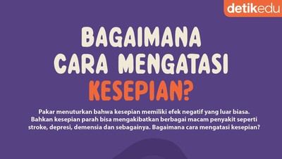 Infografis: Bagaimana Cara Mengatasi Kesepian?