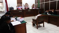 Irfan Widyanto menjalani sidang tuntutan di Pengadilan Negeri Jakarta Selatan, Jumat (27/1/2023).