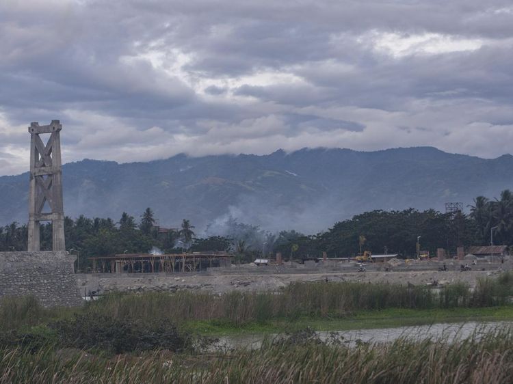 Jembatan Gantung yang Putus Diterjang Banjir di Sigi Dibangun Kembali