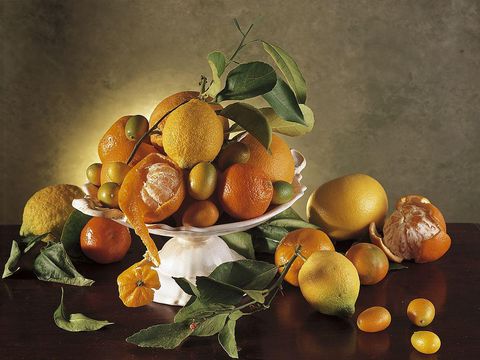   Close-up of various citrus fruits  (Photo by DEA / P.MARTINI/De Agostini via Getty Images)