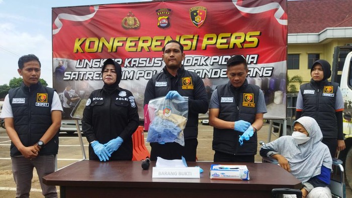 Jumpa pers Polres Pandeglang