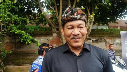 Kepala Dinas Perindustrian dan Perdagangan Provinsi Bali, I Wayan Jarta ketika ditemui Rumah Jabatan Gubernur Bali Jaya Sabha, Jalan Surapati Nomor 1 Denpasar, Bali, pada Kamis (26/1/2023).