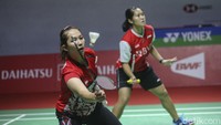 Ribka/Lanny ditantang pasangan India, Tanisha Crasto/Ashwini Ponnappa pada pertandingan babak 16 besar Indonesia Masters 2023.