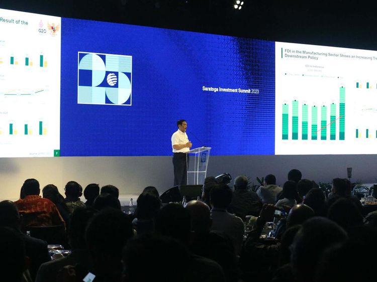 Luhut Hadiri Saratoga Investment Summit 2023