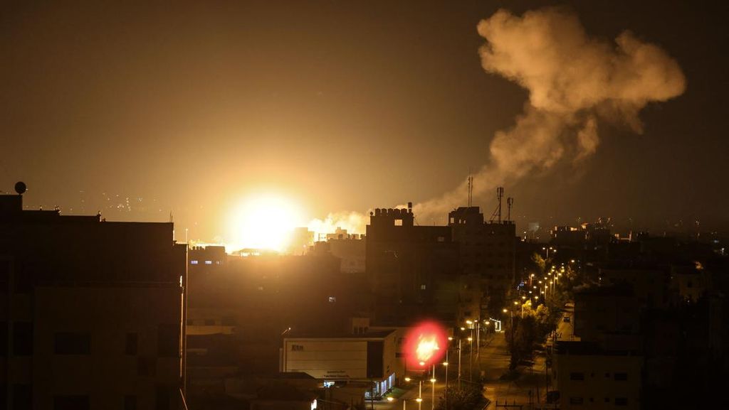 Memanas! Israel Gempur Jalur Gaza dengan Serangan Udara