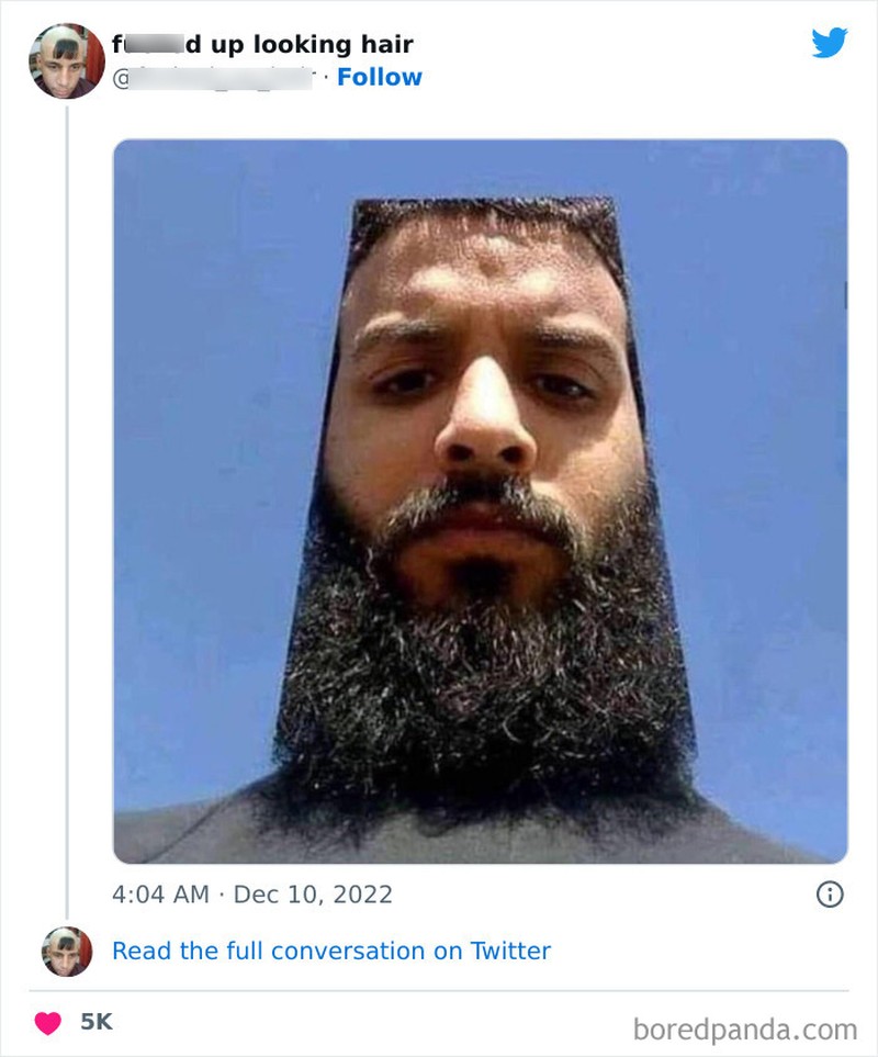 Model rambut unik dan tidak biasa di internet.