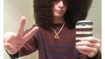 Duh, tebal banget rambutnya ya, detikers. Foto: f**ked_up_hair via Bored Panda