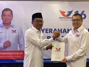 Suami Wagub NTB yang Dipecat NasDem Kini Resmi Pimpin Perindo