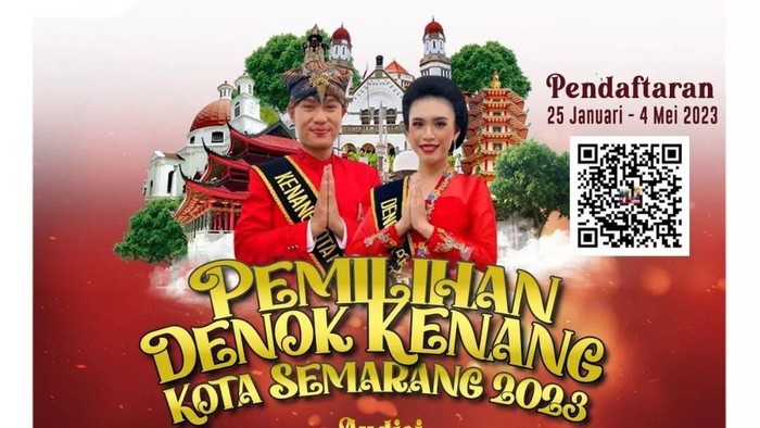 Pemilihan Denok Kenang Kota Semarang tahun 2023.