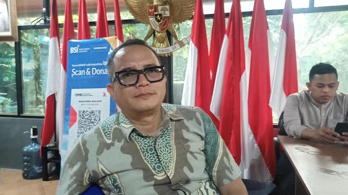Pengacara mantan Gubernur Banten Wahidin Halim, Rasyid Hidayat (Adrial-detikcom)
