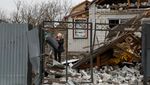 Permukiman Warga di Hlevakha Ukraina Hancur Lebur Dirudal Rusia